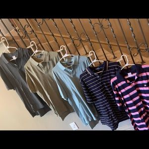 Lot of 5 Men’s Polo Shirts - Short Sleeve XL